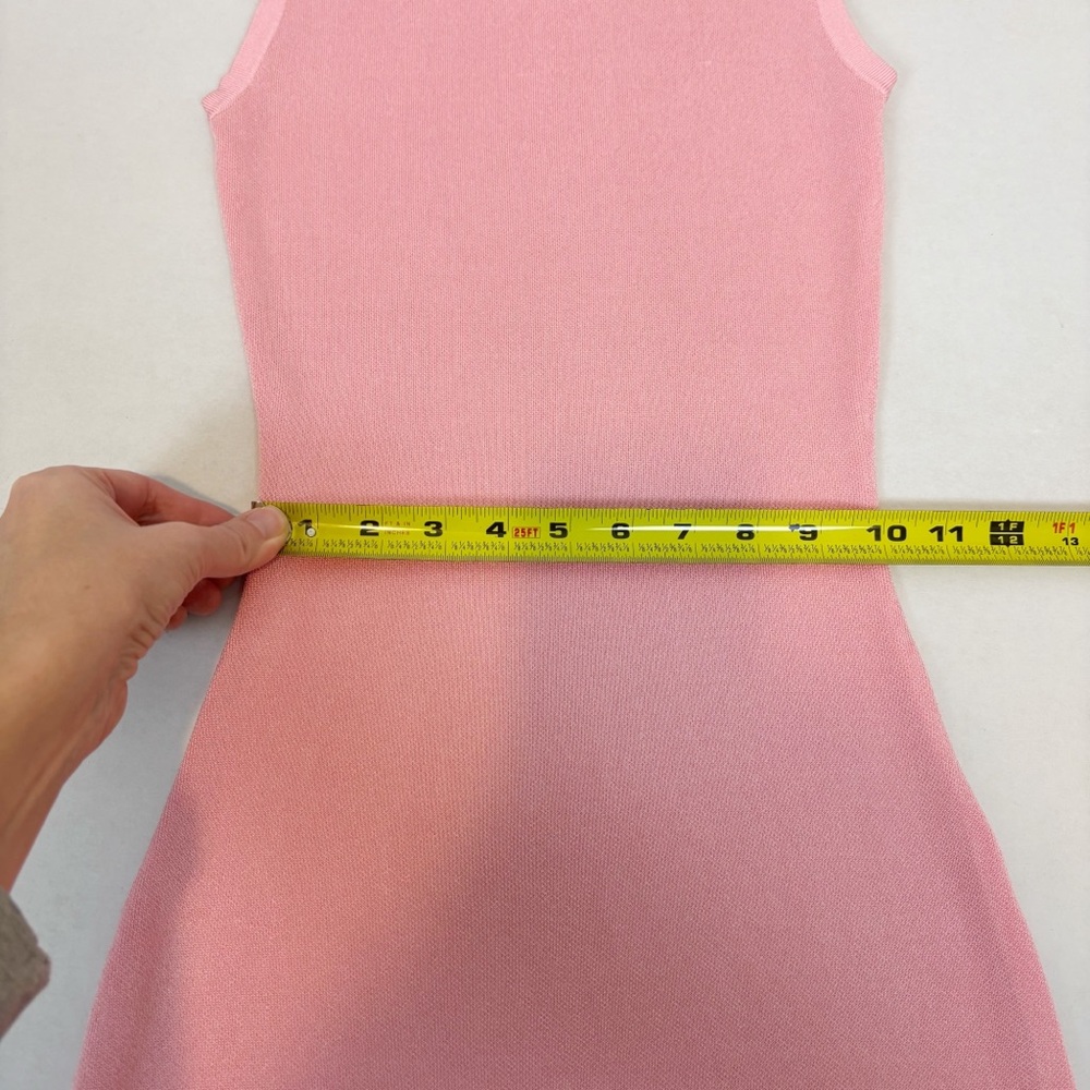 SEROYA Amine Knit Maxi Dress in Coral Blush Size S - Picture 9 of 11